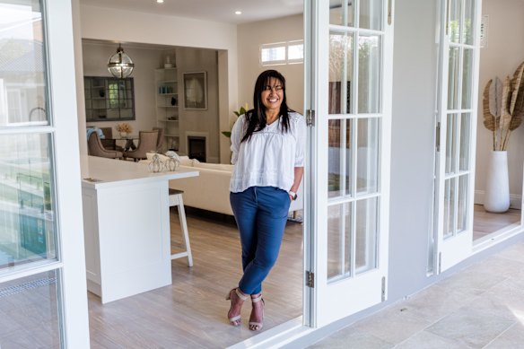 Leeanne Martinez at her home in Randwick. She is selling her place to downsize.