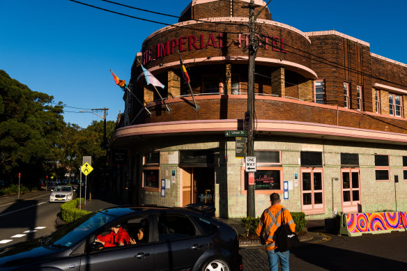 The Imperial Hotel in Erskineville is for sale.