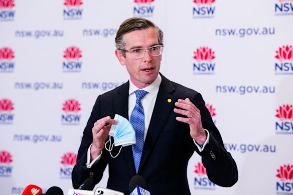 NSW Treasurer Dominic Perrottet.