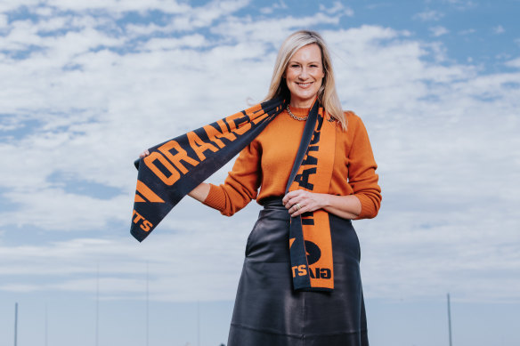 Melissa Doyle has been the Giants’ number one ticket-holder since the club’s inception in 2012.