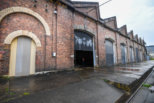 The Paint Shop building was used to overhaul the state’s trains until 1988.