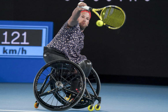 Dylan Alcott has hit out at the US Open for dropping wheelchair tennis from this year's program without consulting players.