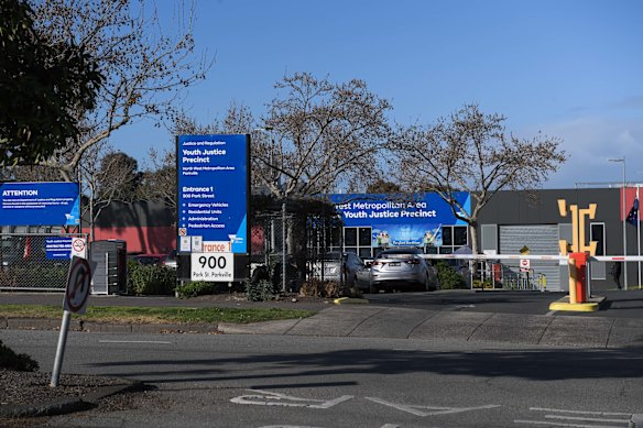 Parkville Youth Justice Precinct, pictured in 2021.