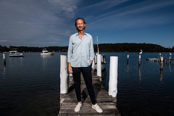 Justin Hemmes owns four businesses in Narooma on the NSW South Coast.