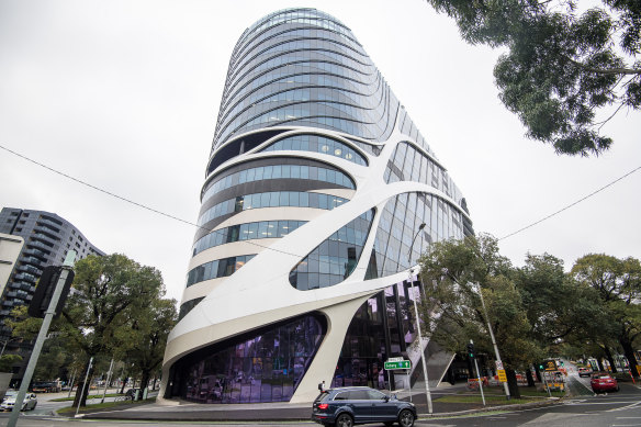 The Peter MacCallum Cancer Centre has had an issue with the nearby underground rail line.