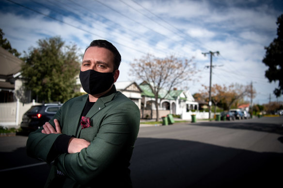 Blake Hedley, who runs Hedley Perrett Real Estate, has implemented a range of measures to stop coronavirus outbreaks at his workplace