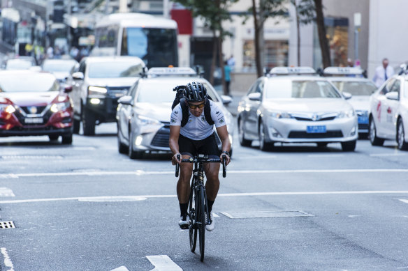 The draft document also suggests altering Sydney’s road network to better serve cyclists and pedestrians. 