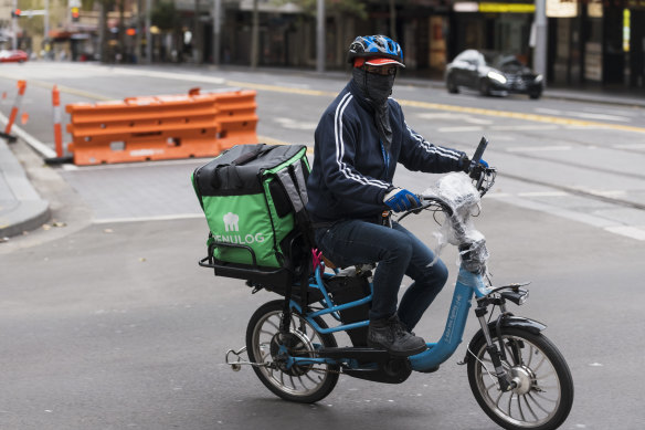 Food delivery services have seen explosive growth COVID-19 lockdowns. 