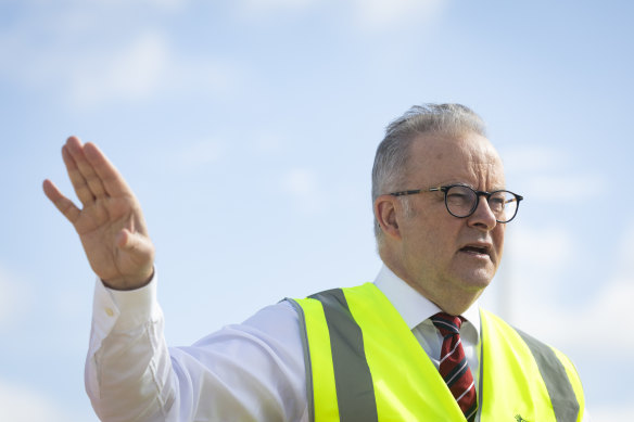 Prime Minister Anthony Albanese in Perth last week.