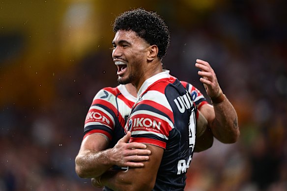 Robert Toia announced himself as a future Queensland Maroons star in Magic Round.