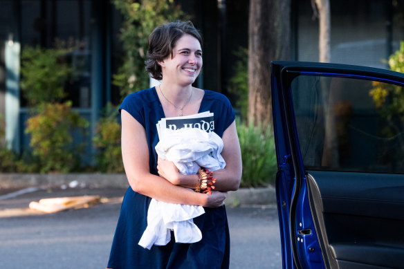 Serial protester Deanna “Violet” Maree CoCo.