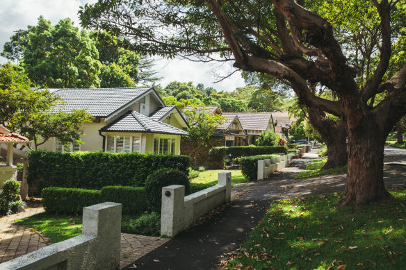 Roseville, one station north of Chatswood on the north shore line, is among the 31 suburbs earmarked for higher density housing.