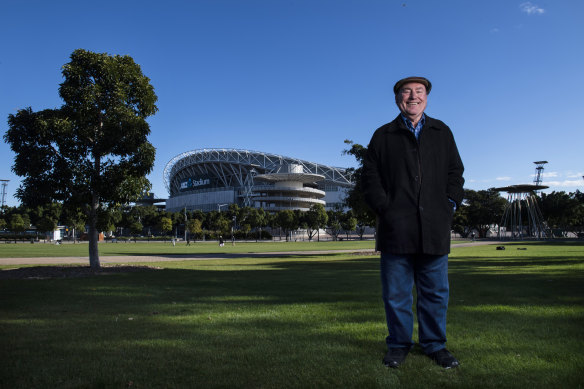 "Pop's City": Sydney Olympics mastermind David Richmond at Cathy Freeman Park.
