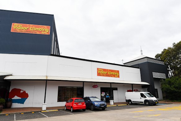 The Sydney Indoor Climbing Gym at Villawood was identified as a site of Omicron transmission last week.