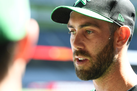 Glenn Maxwell will be back playing cricket when the Stars open their season on December 20.