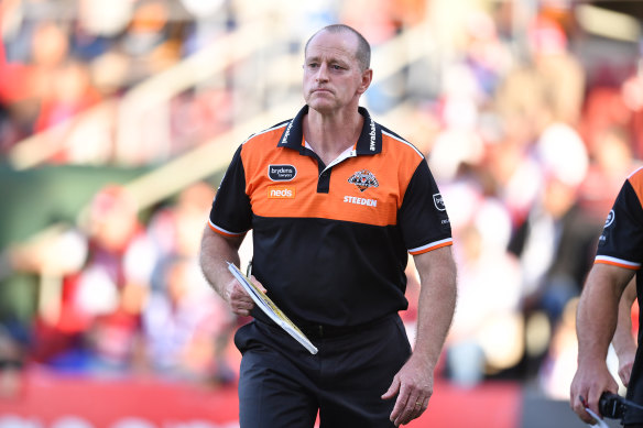 Former Wests Tigers coach Michael Maguire.