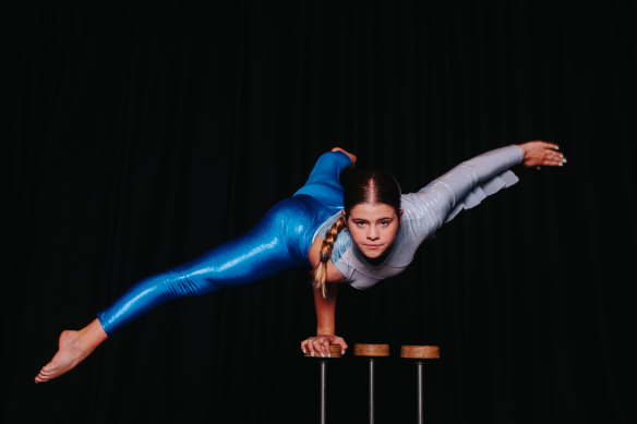 Acrobatic talent Ella Moylan has flourished at one of NSW’s specialist performing arts schools.
