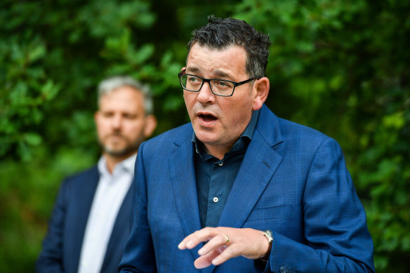 Premier Daniel Andrews admitted Victoria was struggling to land on a quarantine model for workers.