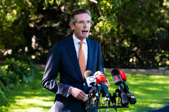 NSW Premier Dominic Perrottet. 