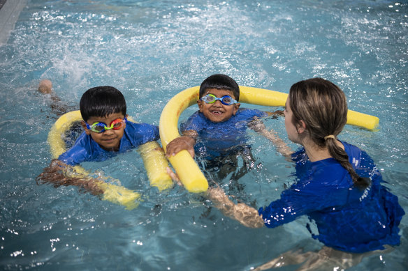 The NSW Treasurer announced $100 vouchers for swimming lessons for children aged three to six today