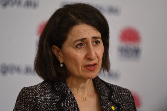 NSW Premier Gladys Berejiklian says people in the Inner West and Camden areas should be on “extra alert”.