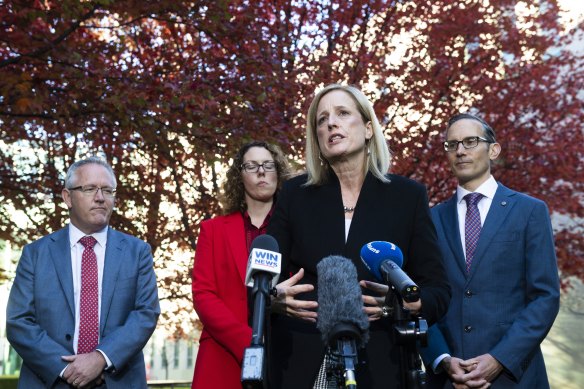 Finance Minister Katy Gallagher lashes the Greens over their housing bill. 
