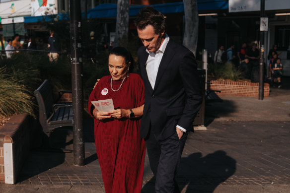 Minister for Indigenous Australians Linda Burney and NSW Premier Chris Minns.