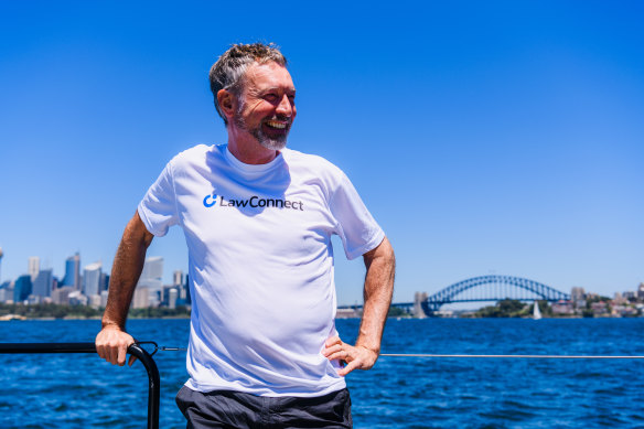 LawConnect owner and skipper Christian Beck.