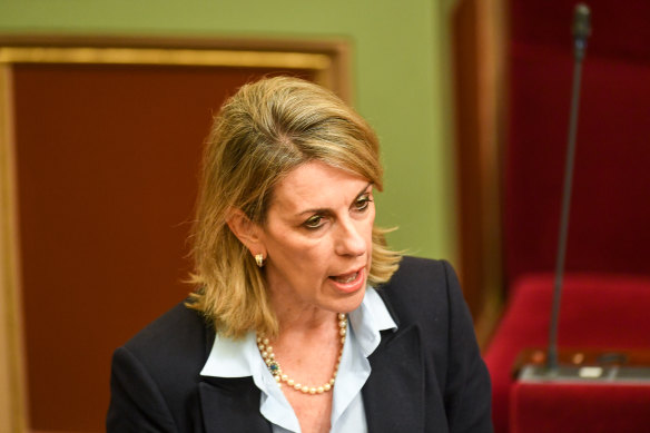 The Victorian opposition’s leader in the Legislative Council, Georgie Crozier.