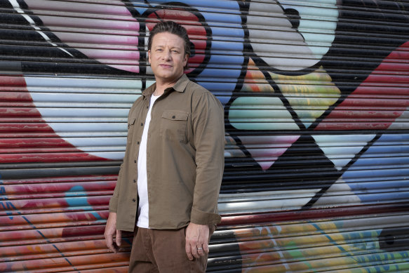 Jamie Oliver was in Melbourne last year to film eight episodes of MasterChef.