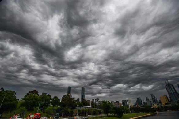 Severe weather conditions are expected to persist in Victoria through to Friday. 
