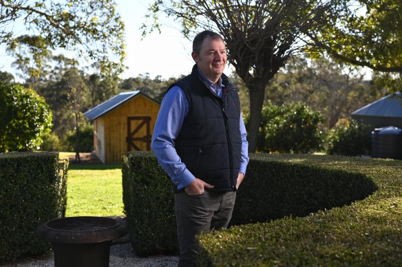 Jim Fader, founder and chief executive of Eden Brew, which has replicated the process of making milk using the same fermentation process that happens in dairy cows.