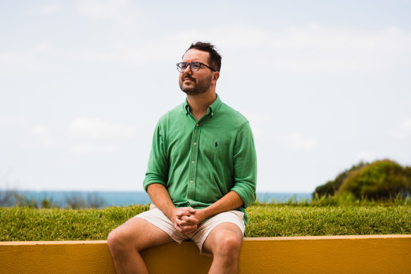 Joel MacKay, from Cronulla, has Schizoaffective Bipolar Disorder. 