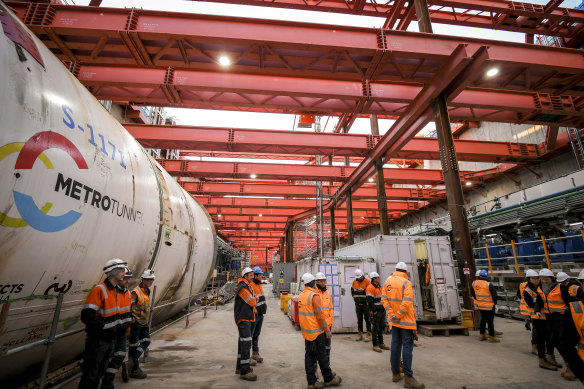 More pressure on Melbourne’s transport network has contributed to a boost in GST.