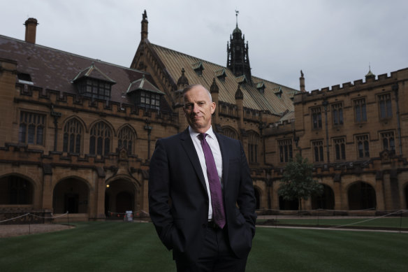 The former vice-chancellor of the University of Sydney Michael Spence took a hard line towards St Paul’s.