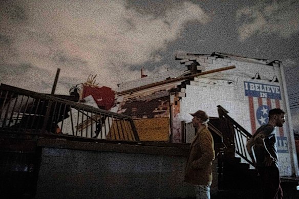 The Basement East music venue in East Nashville was destroyed by the tornado. 