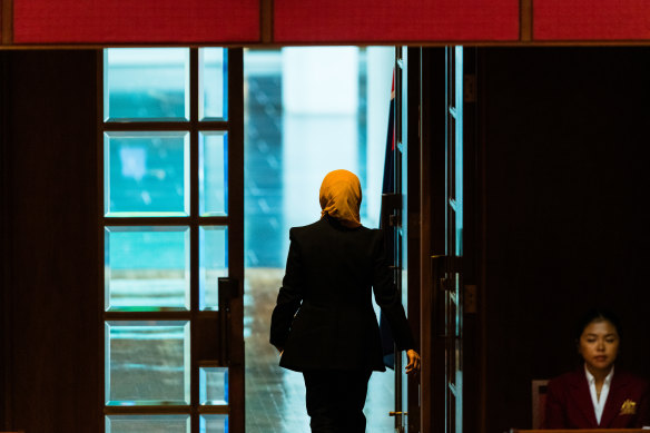 Payman leaves the Senate after her first time sitting on the crossbench.