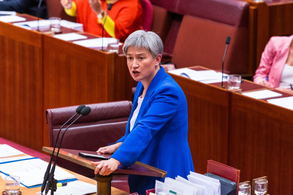 Plans are under way for Foreign Affairs Minister Penny Wong to visit the Middle East.