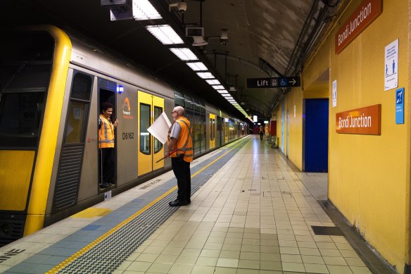 Train services in Sydney are set to gradually return to normal late on Wednesday.