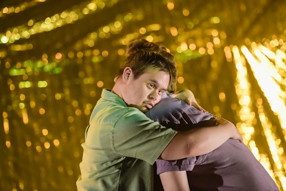 Dancers Michael Hodyl and Michael Noble.