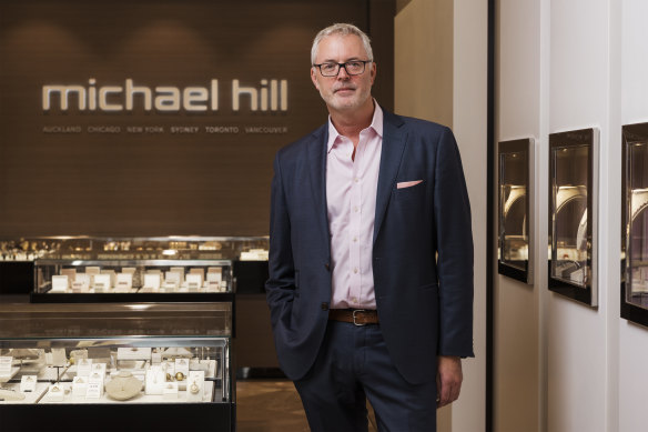 Michael Hill chief executive Daniel Bracken says hiring staff is harder than it has ever been.
