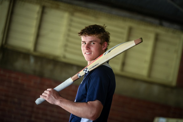 Cricketer Harry Dixon will play for Victoria in the one-day cup final against South Australia this weekend. 
