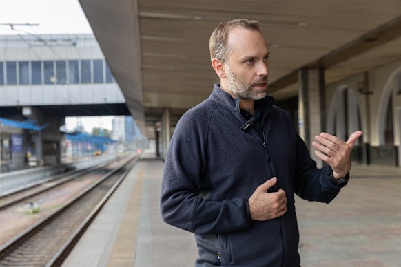 Ukrainian Railways chairman and chief executive Oleksandr Pertsovskyi says the attacks on trains should prompt the same outrage as a military strike on a civilian aircraft.