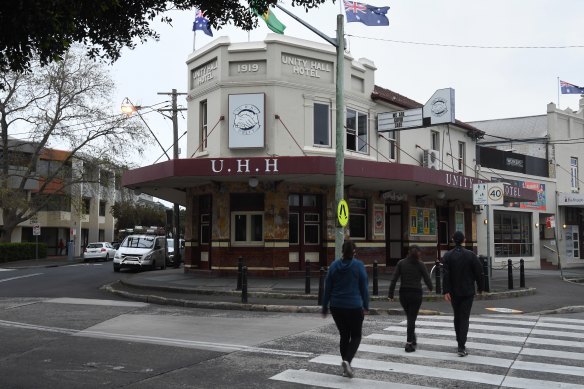 The Unity Hall Hotel, known as the birthplace of the Australian Labor Party, is also on the heritage shortlist.