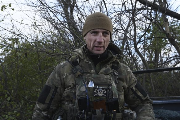 Demyan Melnychok, who fires Javelin missiles at Russian vehicles on the orders of his brigade’s spotters.