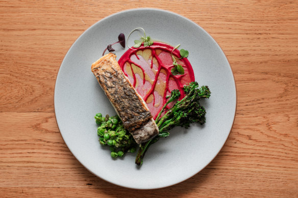 “Very good”: The Greengate’s barramundi.