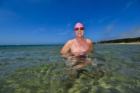 Chris Yencken is the only swimmer to have competed in every Portsea Swim Classic. 
