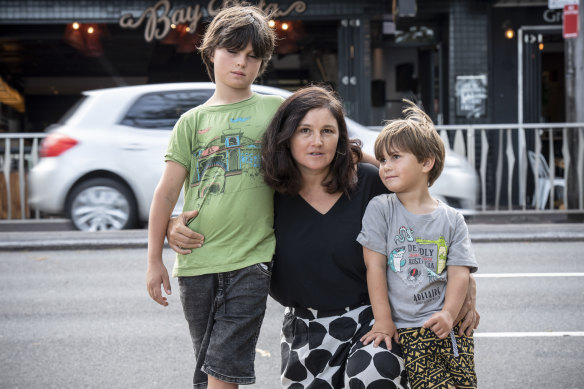 Heidi Douglas has been lobbying the local government to crack down on hooning since she and her two children were nearly killed last year in two incidents. She has been working with Bayside Council to make some changes to prevent the hooning. 