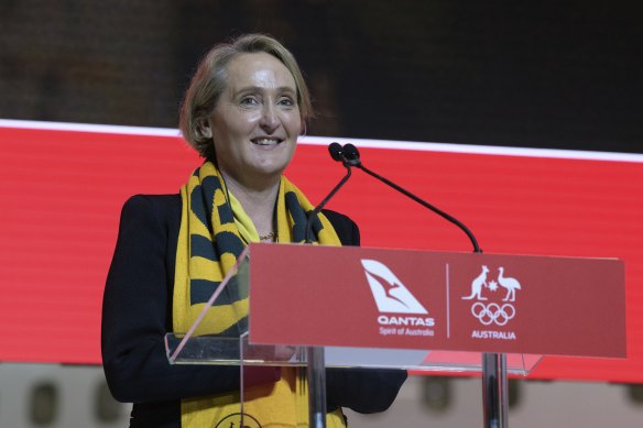 Qantas chief executive Vanessa Hudson has defended the airline’s profit.