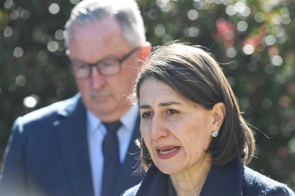 NSW Premier Gladys Berejiklian asked young people to consider visiting fewer places over the next few weeks to limit their chances of spreading the virus. 